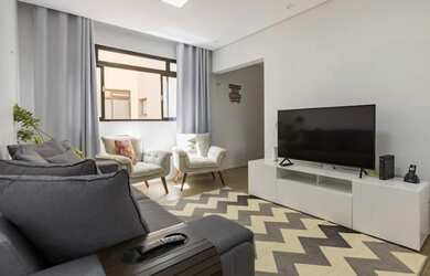 Imagem: O apartamento possui 2 Dormitórios, 2 Banheiros, 1 Vaga na