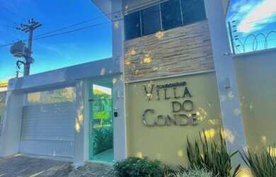 Imagem: A casa em condomínio possui 4 Dormitórios, 5 Banheiros, 3