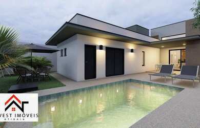 Imagem: A casa em condomínio possui 3 Dormitórios, 5 Banheiros, 4