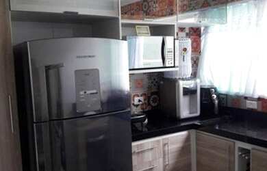 Imagem: A casa em condomínio possui 2 Dormitórios, 2 Banheiros, 1