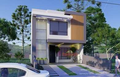 Imagem: A casa em condomínio possui 3 Dormitórios, 3 Banheiros, 2