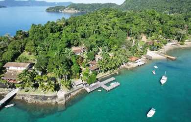 Imagem 10: Casa na ilha em local paradisíaco, pier, linda natureza, agua cristalina