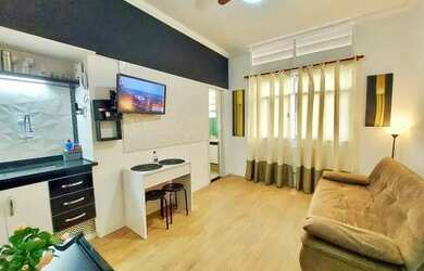 Imagem: A kitnet possui 1 Banheiro, 22m² de Área e está localizado