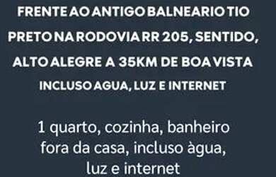 Imagem: A casa possui 1 Dormitório e 1 Banheiro e está localizado