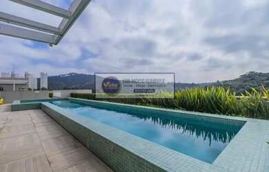 Imagem: O apartamento possui 1 Dormitório, 1 Banheiro, 2 Vagas na garagem