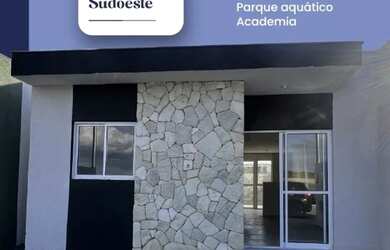 Imagem: A casa em condomínio à venda possui 3 Dormitórios, 2 Banheiros