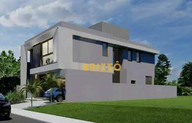 Imagem 2: CASA NOVA EM CONDOMÍNIO, 4 SUÍTES, SENDO 1 MASTER, 4 VAGAS