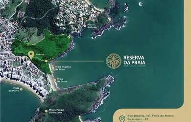 Imagem: O terreno possui 600m² de Área e está localizado em Praia