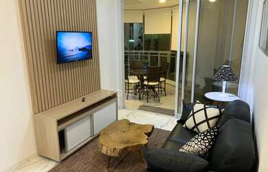 Imagem: O apartamento possui 1 Dormitório, 1 Banheiro, 1 Vaga na garagem