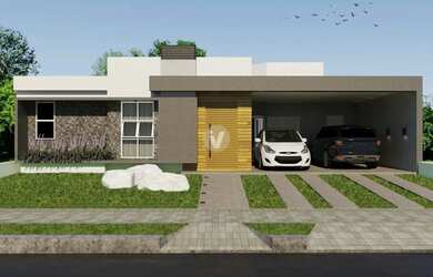 Imagem: A casa em condomínio possui 2 Dormitórios, 2 Banheiros, 2