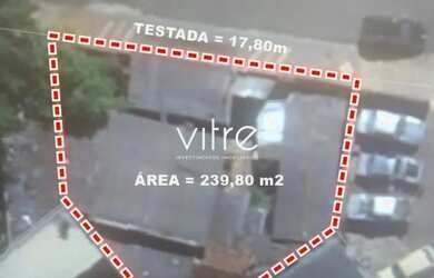 Imagem: O terreno possui 240m² de Área e está localizado em Tibery