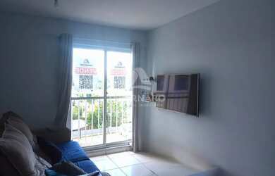 Imagem: O apartamento possui 2 Dormitórios, 1 Banheiro, 1 Vaga na garagem