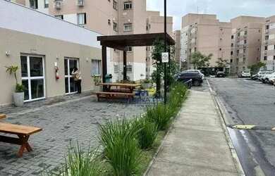 Imagem: O apartamento possui 2 Dormitórios, 1 Banheiro, 1 Vaga na garagem