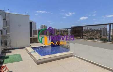 Imagem: O apartamento na cobertura possui 4 Dormitórios, 1 Banheiro