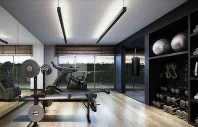 Imagem: O apartamento possui 2 Dormitórios, 2 Banheiros, 1 Vaga na