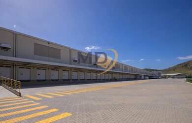 Imagem: O depósito possui 18.000m² de Área e está localizado em
