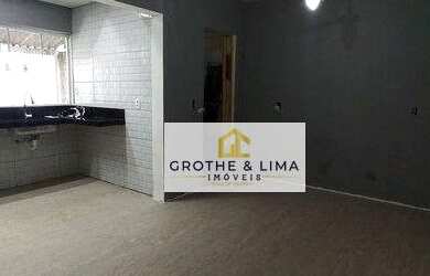 Imagem: A casa possui 1 Dormitório, 1 Banheiro, 4 Vagas na garagem