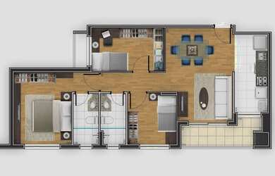 Imagem 14: Garden residencial para venda, Cristo Rei, Curitiba - GD7716