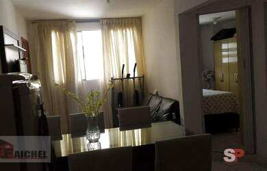 Imagem: O apartamento possui 2 Dormitórios, 1 Banheiro e 46m² de Área