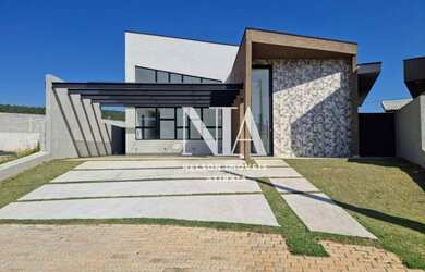 Imagem: A casa em condomínio possui 3 Dormitórios, 4 Banheiros, 4