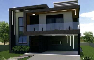 Imagem: A casa em condomínio possui 4 Dormitórios, 3 Banheiros e 100m²