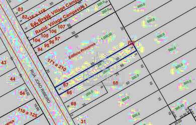 Imagem: O terreno possui 250m² de Área e está localizado em Campestre