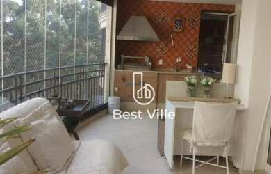 Imagem: O apartamento possui 3 Dormitórios, 4 Banheiros, 3 Vagas na