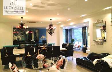 Imagem: O apartamento possui 4 Dormitórios, 4 Banheiros, 5 Vagas na