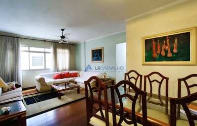 Imagem 1: Apartamento com 3 dormitórios à venda, 135 m² por R$ 590.000,00 - Ponta da Praia - Santos