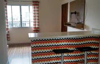 Imagem: O apartamento possui 2 Dormitórios, 1 Banheiro, 1 Vaga na garagem