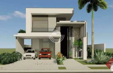 Imagem: A casa em condomínio possui 3 Dormitórios, 4 Banheiros, 4