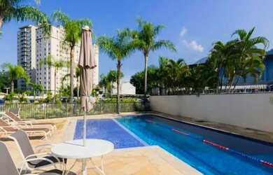 Imagem: O apartamento na cobertura possui 3 Dormitórios, 3 Banheiros