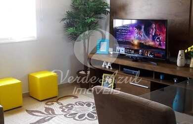 Imagem: O apartamento possui 2 Dormitórios, 1 Banheiro, 1 Vaga na garagem