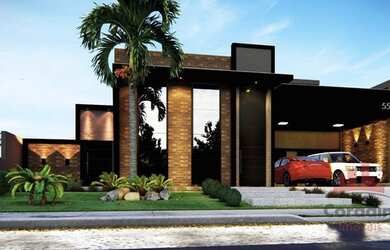 Imagem: A casa em condomínio possui 3 Dormitórios, 2 Banheiros, 5