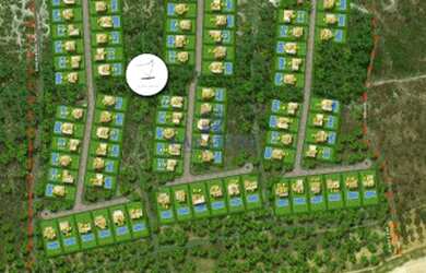 Imagem: O terreno possui 800m² de Área e está localizado em Praia