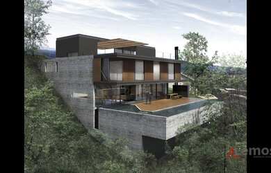 Imagem: A casa em condomínio possui 4 Dormitórios, 5 Banheiros, 5