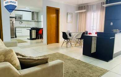 Imagem: O apartamento possui 1 Dormitório, 1 Banheiro, 1 Vaga na garagem