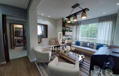 Imagem: O apartamento possui 3 Dormitórios, 4 Banheiros, 2 Vagas na