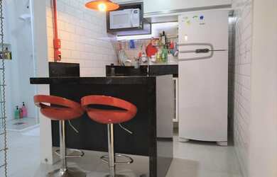 Imagem: A kitnet possui 1 Dormitório, 1 Banheiro, 30m² de Área, Imóvel