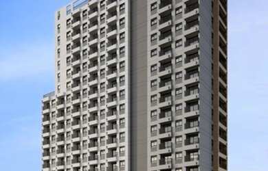 Imagem: O studio possui 1 Dormitório, 1 Banheiro, 33m² de Área e