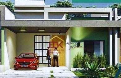 Imagem: A casa possui 3 Dormitórios, 2 Banheiros, 4 Vagas na garagem