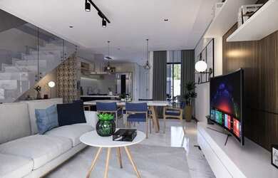 Imagem 6: Luxuoso duplex de esquina, em rua privativa 800 metros da CE040 na Tamatanduba...