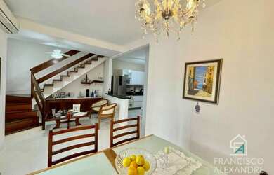 Imagem: A casa em condomínio possui 3 Dormitórios, 1 Banheiro, 1 Vaga