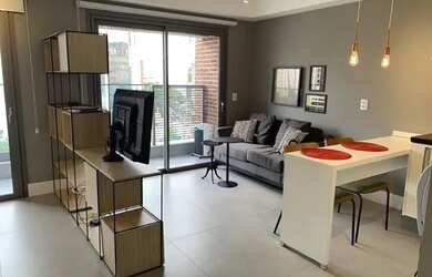 Imagem 1: Apartamento com 1 dormitório, 36 m² - venda por R$ 960.000 ou aluguel por R$ 6.200/mês - J