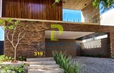 Imagem: A casa em condomínio possui 4 Dormitórios, 5 Banheiros, 4