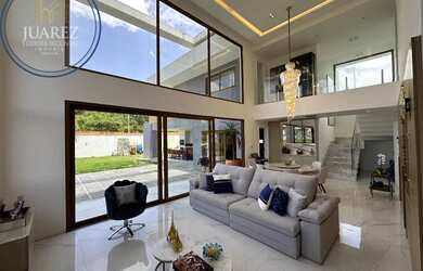 Imagem 7: CASA DUPLEX FINAMENTE DECORADA 4 SUÍTES NO ALPHAVILLE LITORAL NORTE 3, 298M2 DE ÁREA CONST