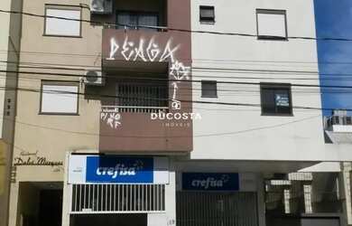 Imagem: O apartamento possui 1 Dormitório, 1 Banheiro, 1 Vaga na garagem