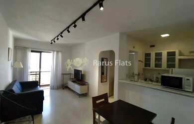 Imagem: O studio possui 1 Dormitório, 1 Banheiro, 1 Vaga na garagem