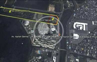 Imagem: O terreno possui 20.640m² de Área e está localizado em Barra