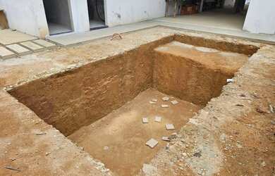 Imagem 10: Casa Térrea no Alphaville 4 com 3 Suítes 1 com Closet Piscina com hidro